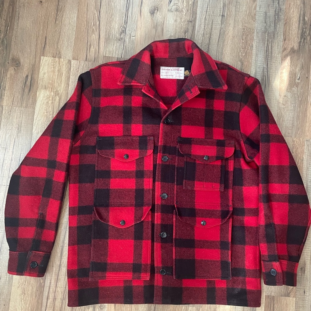 Vintage Filson Mackinaw Cruiser Wool Jacket